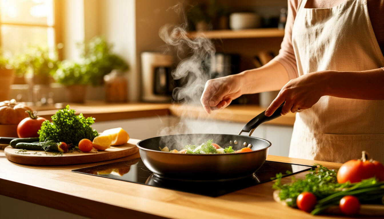 Cooking scene
